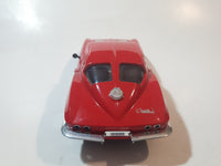 1988 Revell 1963 Corvette Stingray Red 1:24 Scale Die Cast Toy Car Vehicle with Opening Doors and Hood