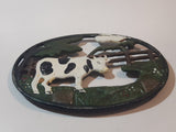 Cow Farm Scene Cast Iron Hot Plate Holder