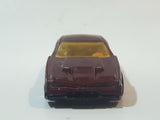 2009 Hot Wheels Flip & Crash Duel Rapid Transit Metallic Dark Red Die Cast Toy Car Vehicle