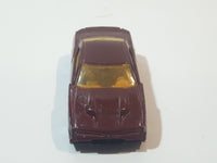 2009 Hot Wheels Flip & Crash Duel Rapid Transit Metallic Dark Red Die Cast Toy Car Vehicle