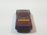 2009 Hot Wheels Flip & Crash Duel Rapid Transit Metallic Dark Red Die Cast Toy Car Vehicle