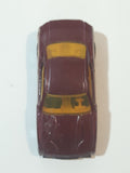 2009 Hot Wheels Flip & Crash Duel Rapid Transit Metallic Dark Red Die Cast Toy Car Vehicle