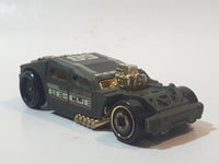 2022 Hot Wheels HW Rescue Lethal Diesel Olive Green Die Cast Toy Car Vehicle