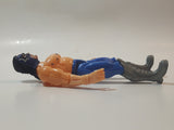 Greenbrier Wrestler with Blue Pants and Mask 5 1/2" Tall Toy Figure