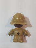 Fisher Price Little People Firefighter #1 Brown 2 5/8" Toy Figure