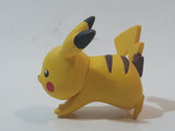 2015 Tomy Nintendo Pokemon Pikachu 1 1/2" Long PVC Toy Figure