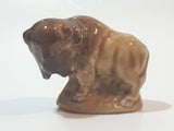 Vintage Wade England Red Rose Tea Buffalo Bison Mini Figurine