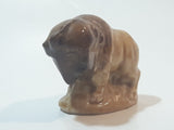 Vintage Wade England Red Rose Tea Buffalo Bison Mini Figurine