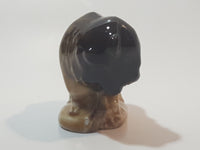 Vintage Wade England Red Rose Tea Buffalo Bison Mini Figurine