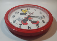 Vintage Lorus Quartz Disney Minnie Mouse Hands 10 1/4" Wall Clock