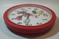 Vintage Lorus Quartz Disney Minnie Mouse Hands 10 1/4" Wall Clock