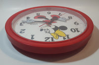 Vintage Lorus Quartz Disney Minnie Mouse Hands 10 1/4" Wall Clock