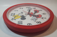 Vintage Lorus Quartz Disney Minnie Mouse Hands 10 1/4" Wall Clock