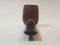 Vintage Italy Meerlined Wood Tobacco Smoking Pipe
