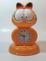 Rare Garfield Shaped 7 1/2" Tall Light Up Alarm Clock