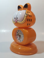 Rare Garfield Shaped 7 1/2" Tall Light Up Alarm Clock