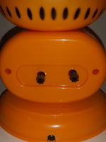 Rare Garfield Shaped 7 1/2" Tall Light Up Alarm Clock