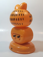 Rare Garfield Shaped 7 1/2" Tall Light Up Alarm Clock