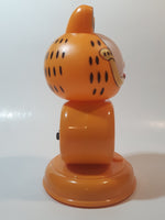 Rare Garfield Shaped 7 1/2" Tall Light Up Alarm Clock