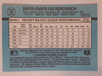 1991 Leaf Donruss MLB Baseball Trading Cards 301-400 (Individual)