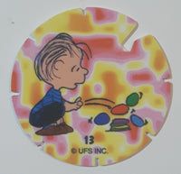 UFS Peanuts Snoopy Charlie Brown Pogs Caps Lot of 10