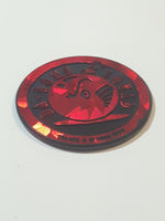 1995 WPF Da Bomb Squad Red and Black Plastic Caps Pog Slammer