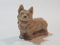 Vintage Wade England Whimsies Red Rose Tea Corgi Dog Figurine