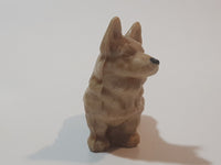 Vintage Wade England Whimsies Red Rose Tea Corgi Dog Figurine