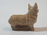 Vintage Wade England Whimsies Red Rose Tea Corgi Dog Figurine