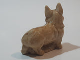 Vintage Wade England Whimsies Red Rose Tea Corgi Dog Figurine