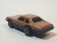 Unknown Brand 9232 Jaguar XJS 5 Speed Brown Die Cast Toy Car Vehicle