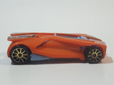 2007 Hot Wheels Track Stars Antracite Orange Die Cast Toy Car Vehicle