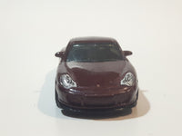 Rare 2009 Matchbox Porsche 911 Turbo Metalflake Maroon Die Cast Toy Car Vehicle