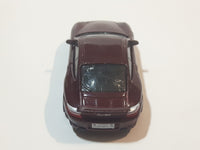 Rare 2009 Matchbox Porsche 911 Turbo Metalflake Maroon Die Cast Toy Car Vehicle