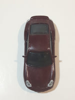 Rare 2009 Matchbox Porsche 911 Turbo Metalflake Maroon Die Cast Toy Car Vehicle