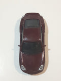 Rare 2009 Matchbox Porsche 911 Turbo Metalflake Maroon Die Cast Toy Car Vehicle