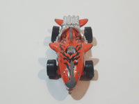 2001 Hot Wheels Sharkruiser Orange Die Cast Toy Car Shark Shaped Vehicle