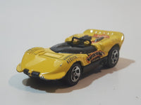 2002 Hot Wheels Insectiride Chaparral 2 Yellow Die Cast Toy Car Vehicle