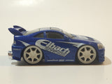 2002 Hot Wheels Tunerz Honda Civic Eibach Springs Blue Die Cast Toy Car Vehicle