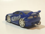 2002 Hot Wheels Tunerz Honda Civic Eibach Springs Blue Die Cast Toy Car Vehicle