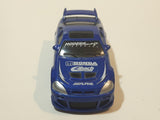 2002 Hot Wheels Tunerz Honda Civic Eibach Springs Blue Die Cast Toy Car Vehicle