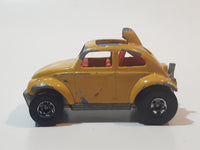 1989 Hot Wheels Auto Magic Baja Bug Volkswagen VW Beetle Metalflake Gold Die Cast Toy Car Vehicle