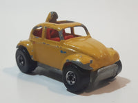 1989 Hot Wheels Auto Magic Baja Bug Volkswagen VW Beetle Metalflake Gold Die Cast Toy Car Vehicle