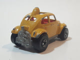 1989 Hot Wheels Auto Magic Baja Bug Volkswagen VW Beetle Metalflake Gold Die Cast Toy Car Vehicle