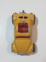 1989 Hot Wheels Auto Magic Baja Bug Volkswagen VW Beetle Metalflake Gold Die Cast Toy Car Vehicle