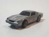 1982 Hot Wheels Chevrolet Camaro Z28 Metalflake Grey Die Cast Toy Muscle Car Vehicle Hong Kong