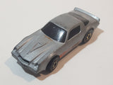 1982 Hot Wheels Chevrolet Camaro Z28 Metalflake Grey Die Cast Toy Muscle Car Vehicle Hong Kong