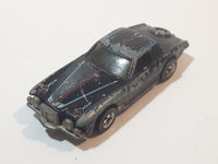 1982 Hot Wheels Stutz Blackhawk Metalflake Black Die Cast Toy Car Vehicle