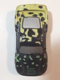 1990 Galoob Micro Machines Porsche 959 #5 Black and Yellow 2 1/2" Long Die Cast Toy Car Vehicle