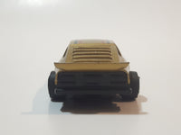 Vintage No. B14 Nissan 280 ZX Shell Gold Pull Back Die Cast Toy Car Vehicle Made in Macau